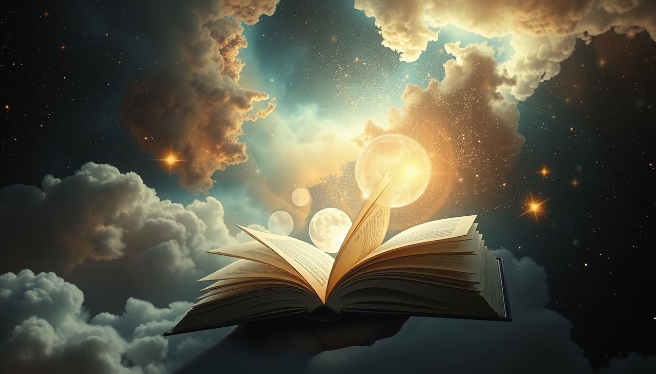 Dromen over een kwijt sprookjesboek symboliseert verloren onschuld en herinneringen.