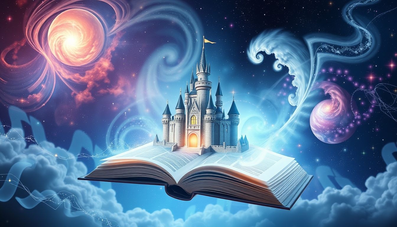 Dromen over sprookjesboeken in kastelen symboliseren verborgen verlangens en magie.