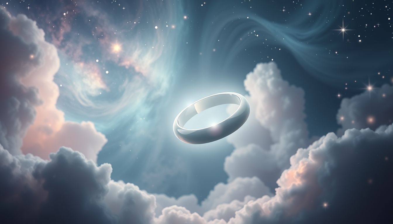 Dromen over een trouwring zonder steen symboliseert pure, onvoorwaardelijke liefde.