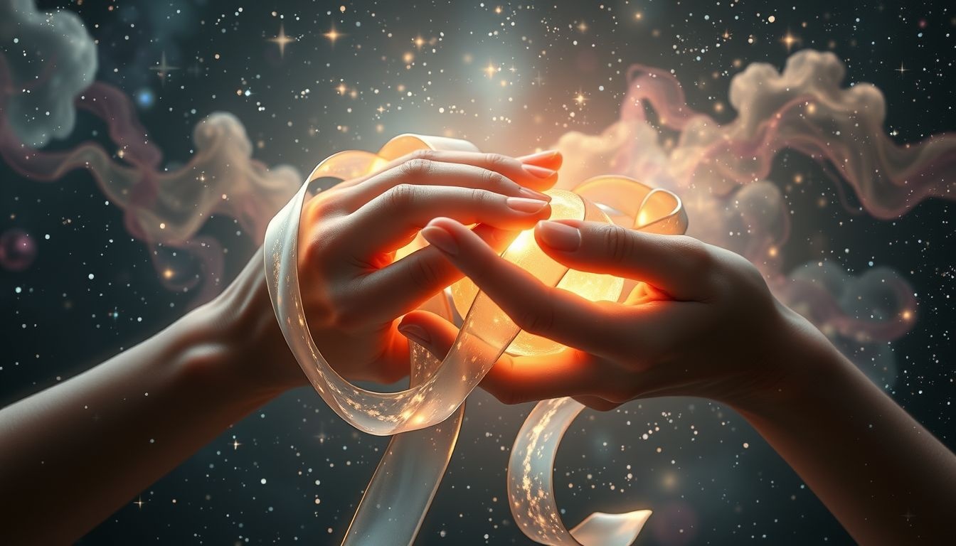 Dromen over inpakken symboliseert het loslaten van oude emoties.