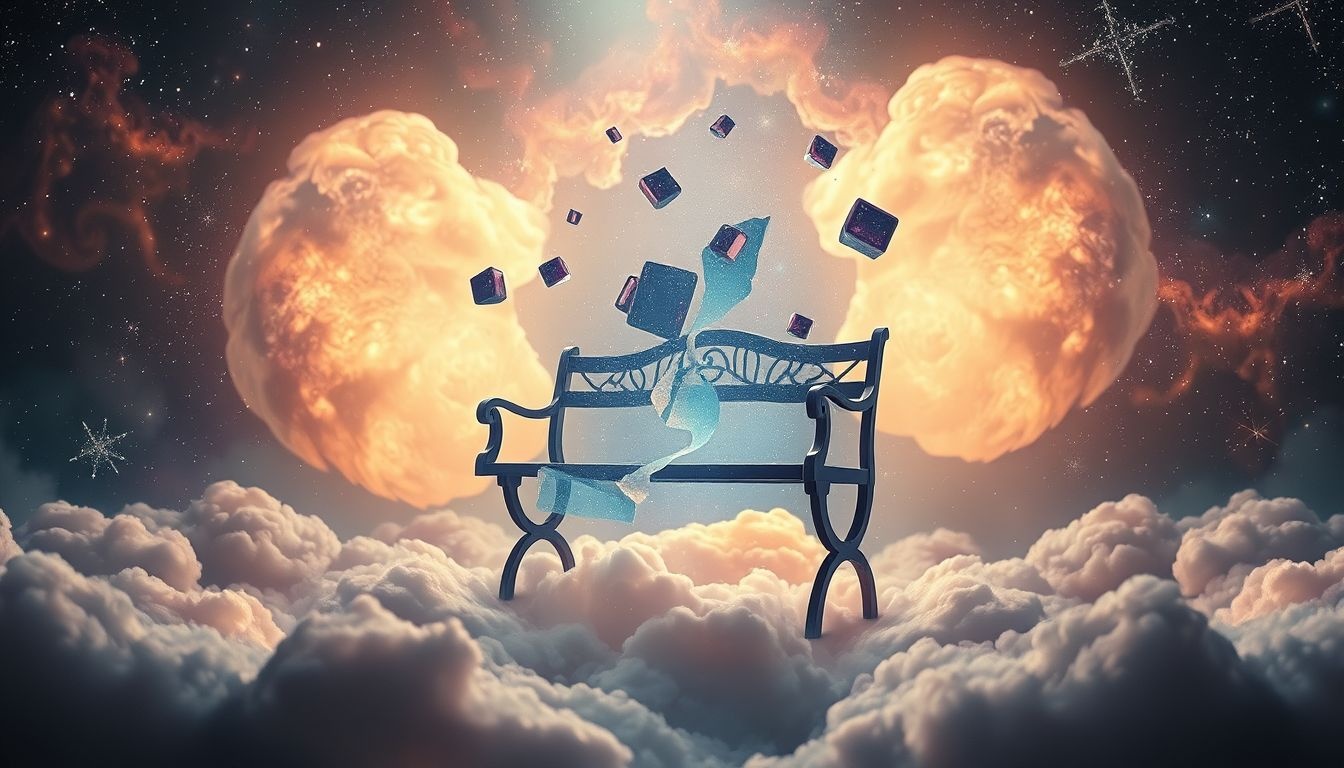 Dromen over het repareren van een rustbank symboliseert innerlijke genezing.