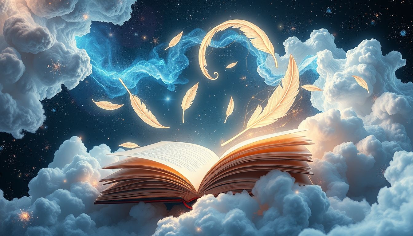 Dromen over sprookjesboeken weerspiegelen verlangen naar magische creativiteit.