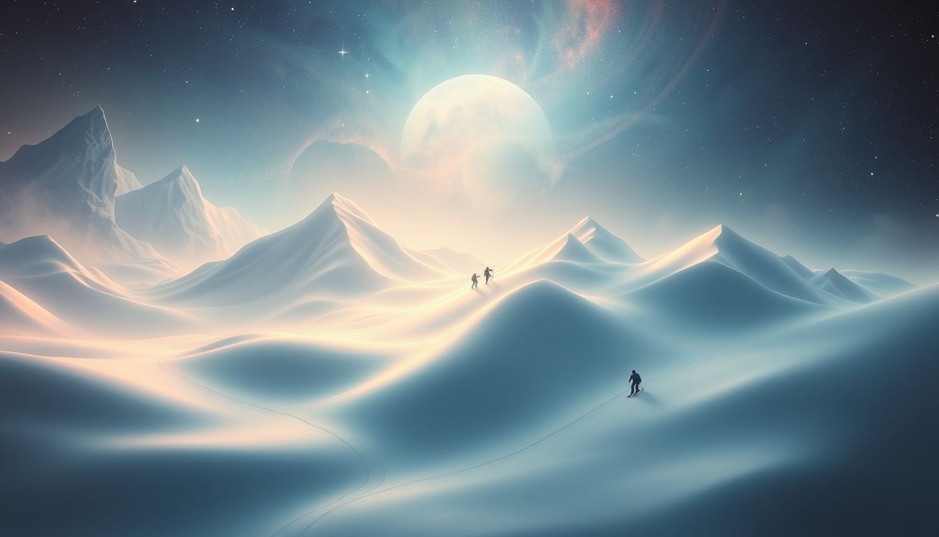 Dromen over skiën symboliseert avontuur en het overwinnen van uitdagingen.