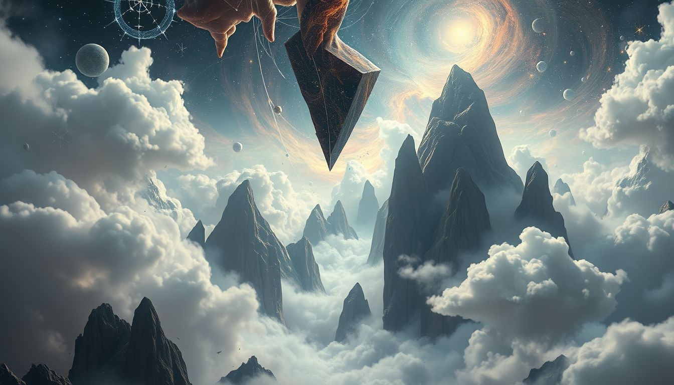 Dromen over vallen van bergen symboliseren vaak controleverlies en angst.