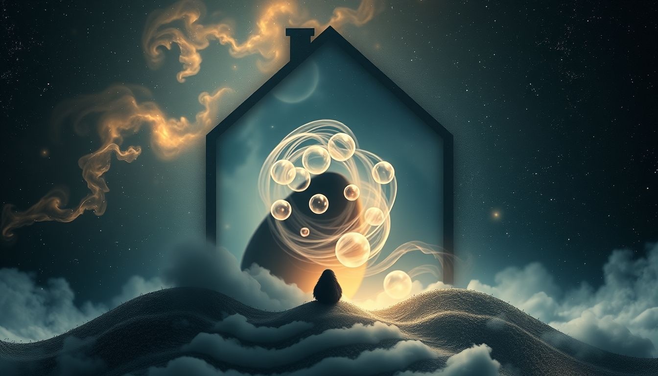 Een mol in huis symboliseert verborgen bedreigingen binnen je gezin.