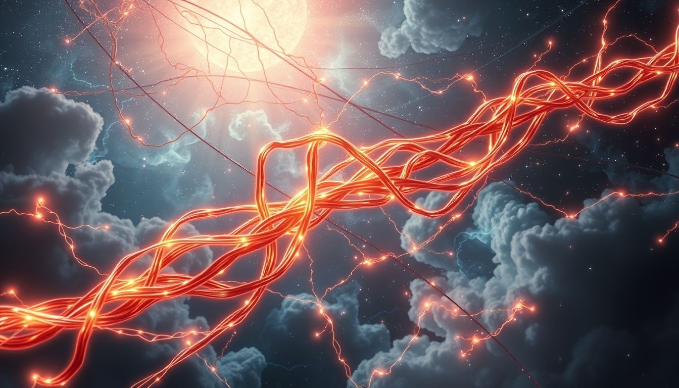 Messingdraad in dromen symboliseert vaak energetische verbindingen en communicatie.