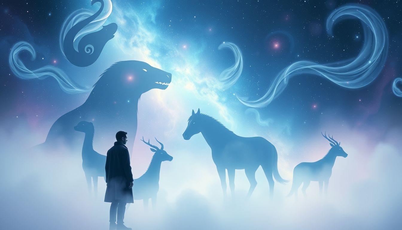 Angst in een menagerie droom symboliseert innerlijke chaos en onzekerheid.