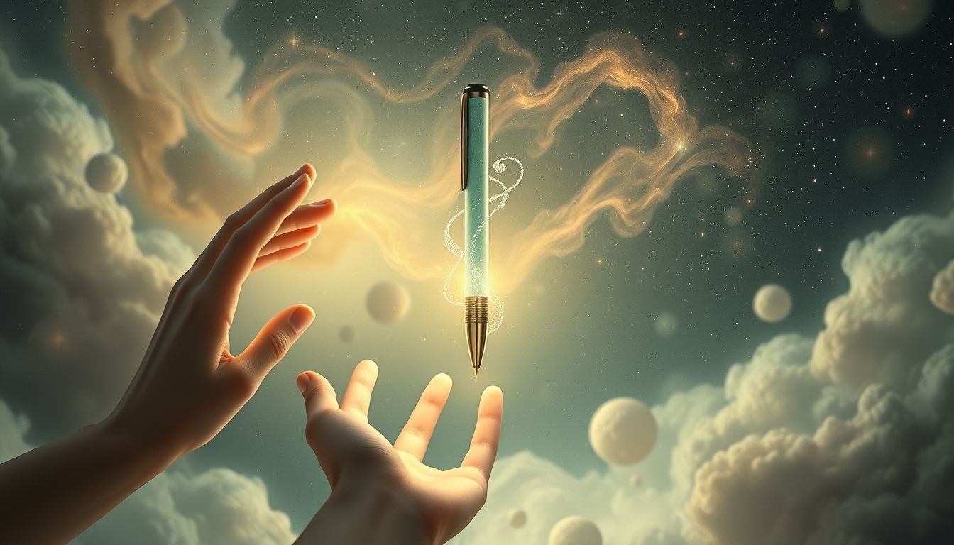 Een defecte pen in droom symboliseert angst voor falen.