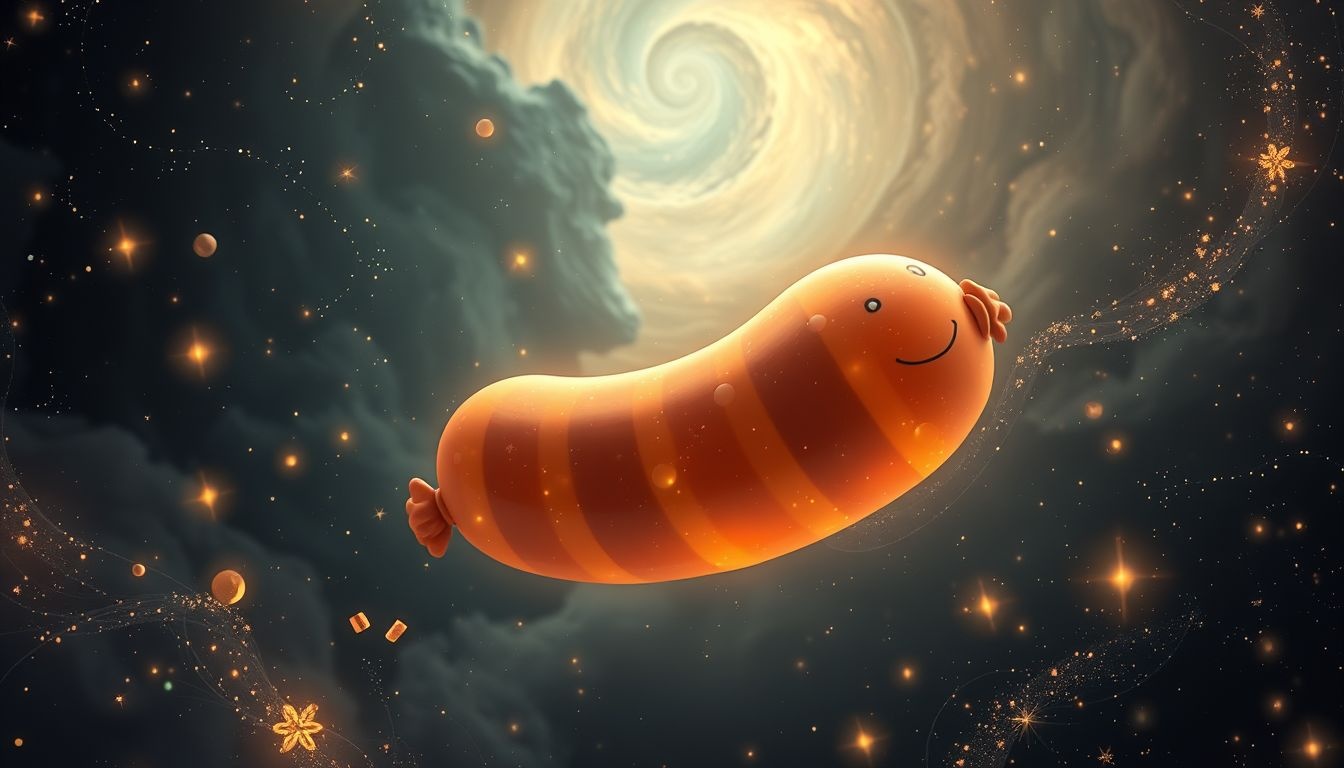 Een levende kabanos symboliseert onverwachte verrassingen in je leven.