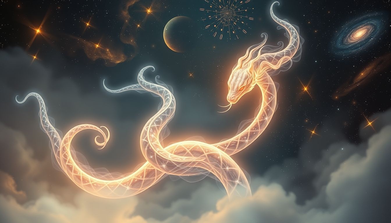 Lilith als slang symboliseert verleiding, transformatie en innerlijke kracht.