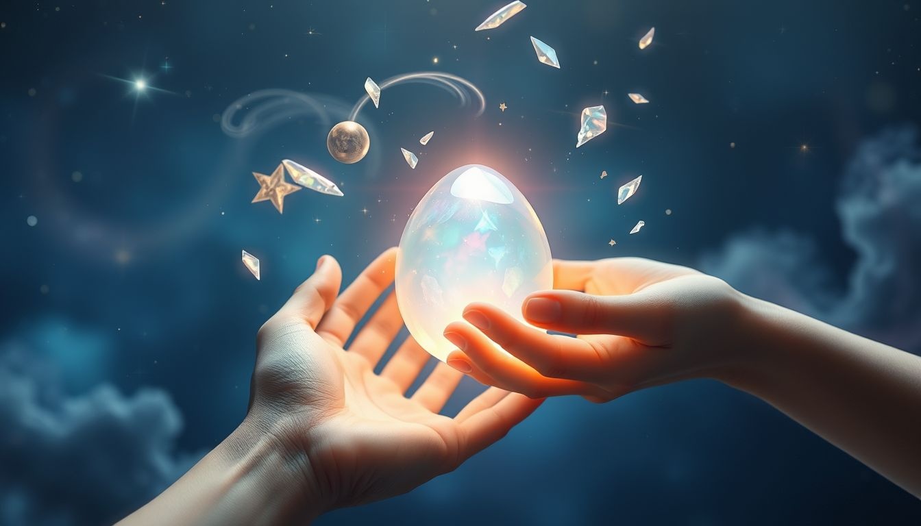 Het bewerken van opaal symboliseert innerlijke transformatie en groei.