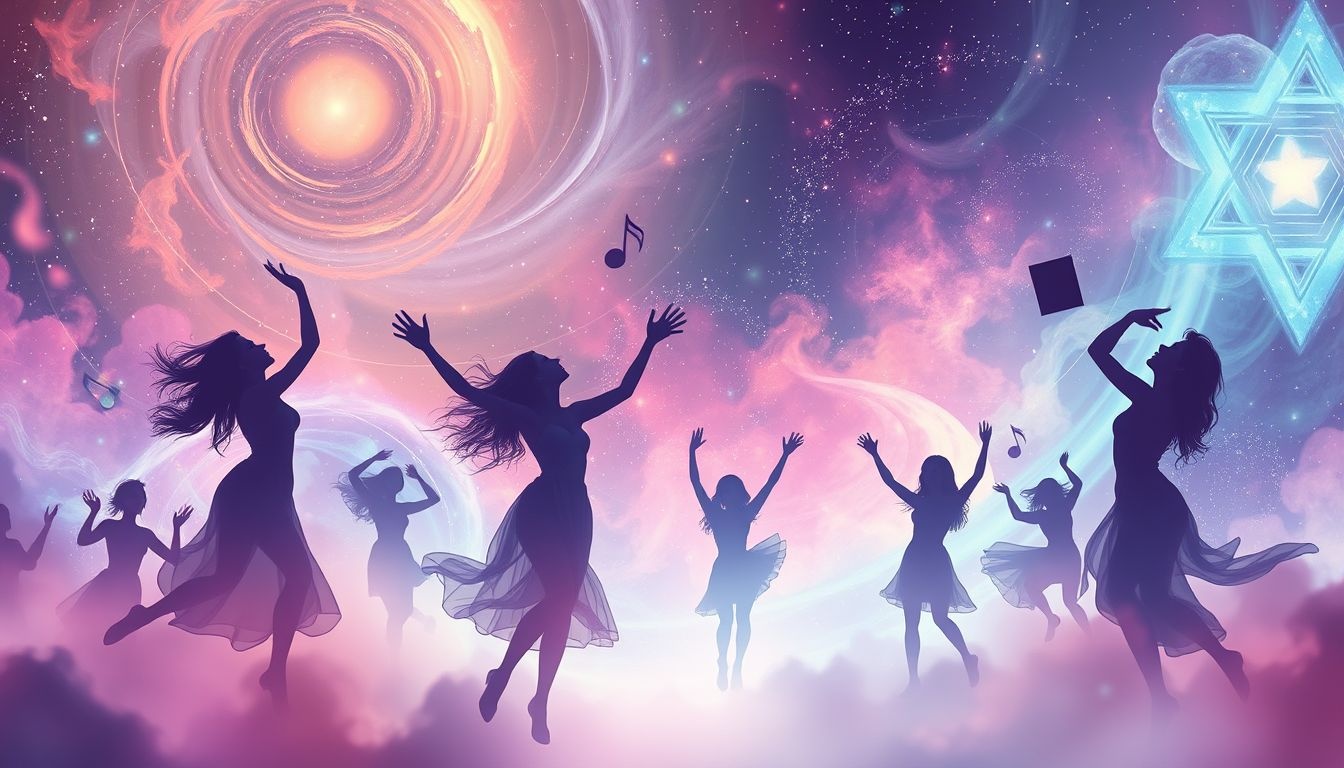 Dansen tijdens een concert droom symboliseert vrijheid en vreugde.