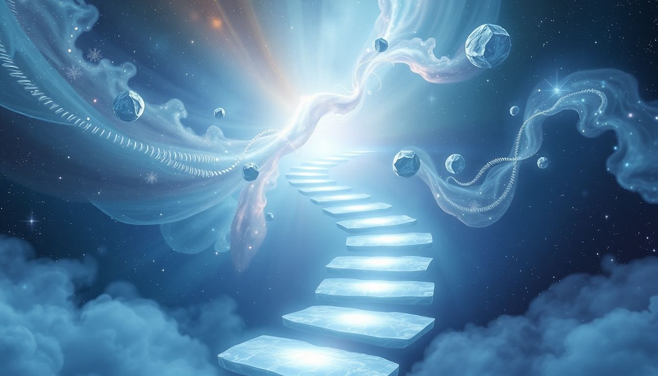Een hoppad bewandelen symboliseert onverwachte avontuur en vrijheid.
