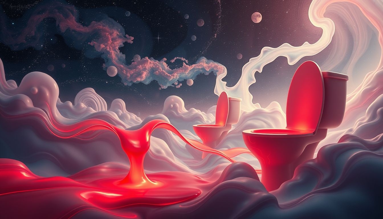 Rood water in dromen symboliseert sterke emoties of waarschuwingen.