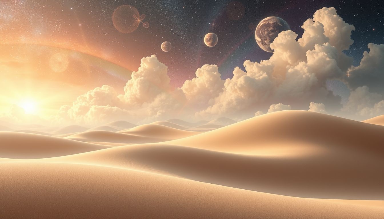 Dromen over duinen symboliseren vaak innerlijke vrijheid en rust.