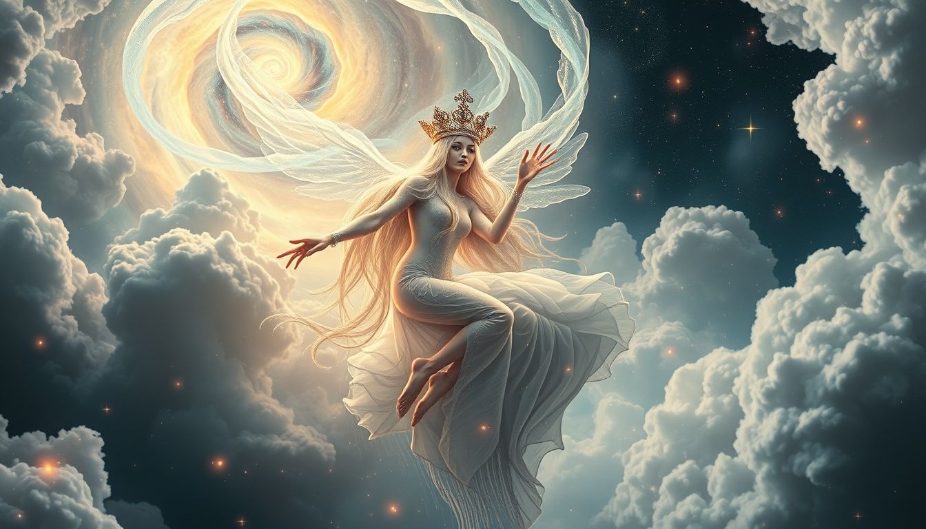 De Regenkoning symboliseert kracht en vruchtbaarheid in dromen.