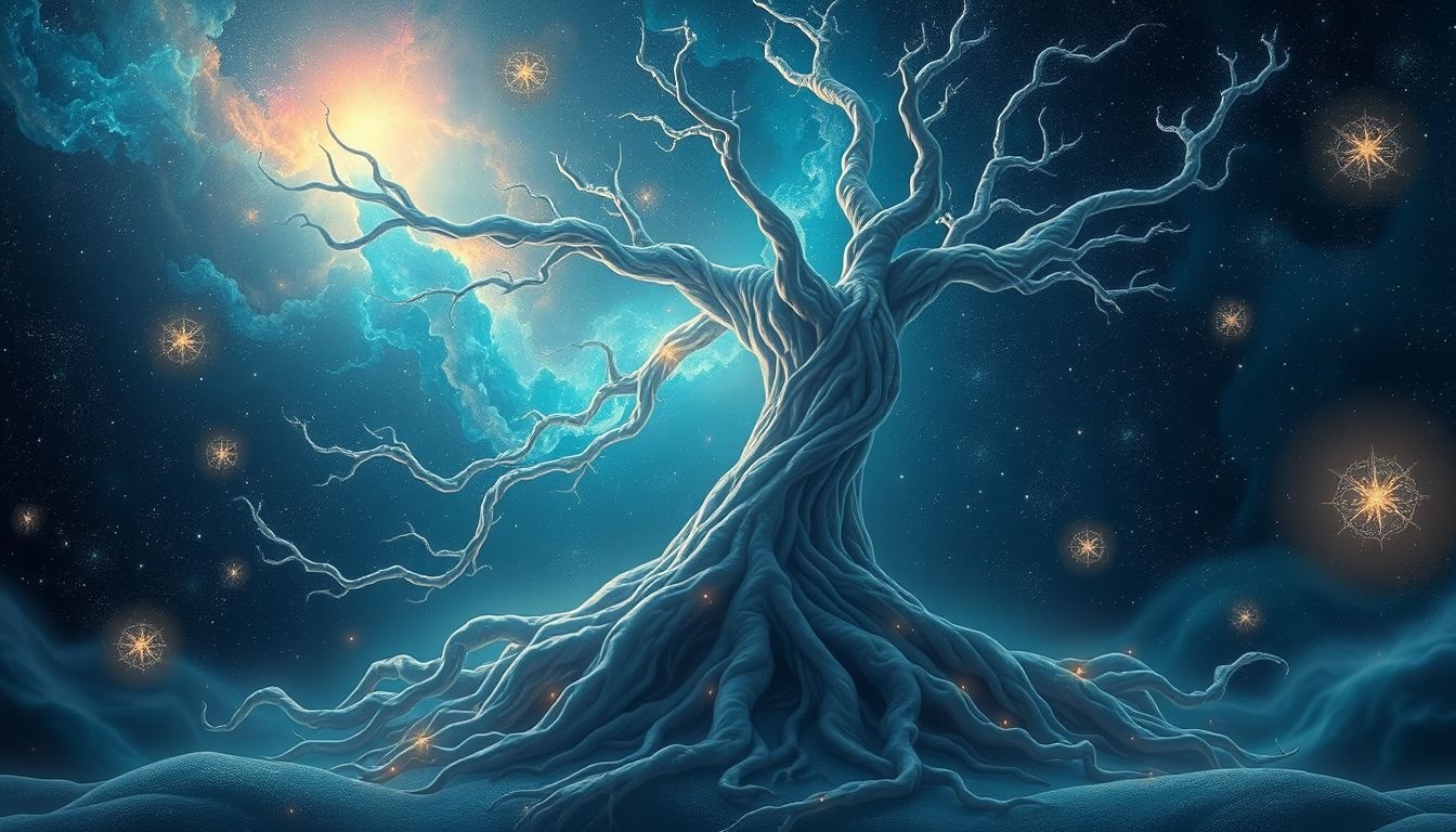 Dromen over elswortels symboliseren diepgewortelde verbinding met je verleden.