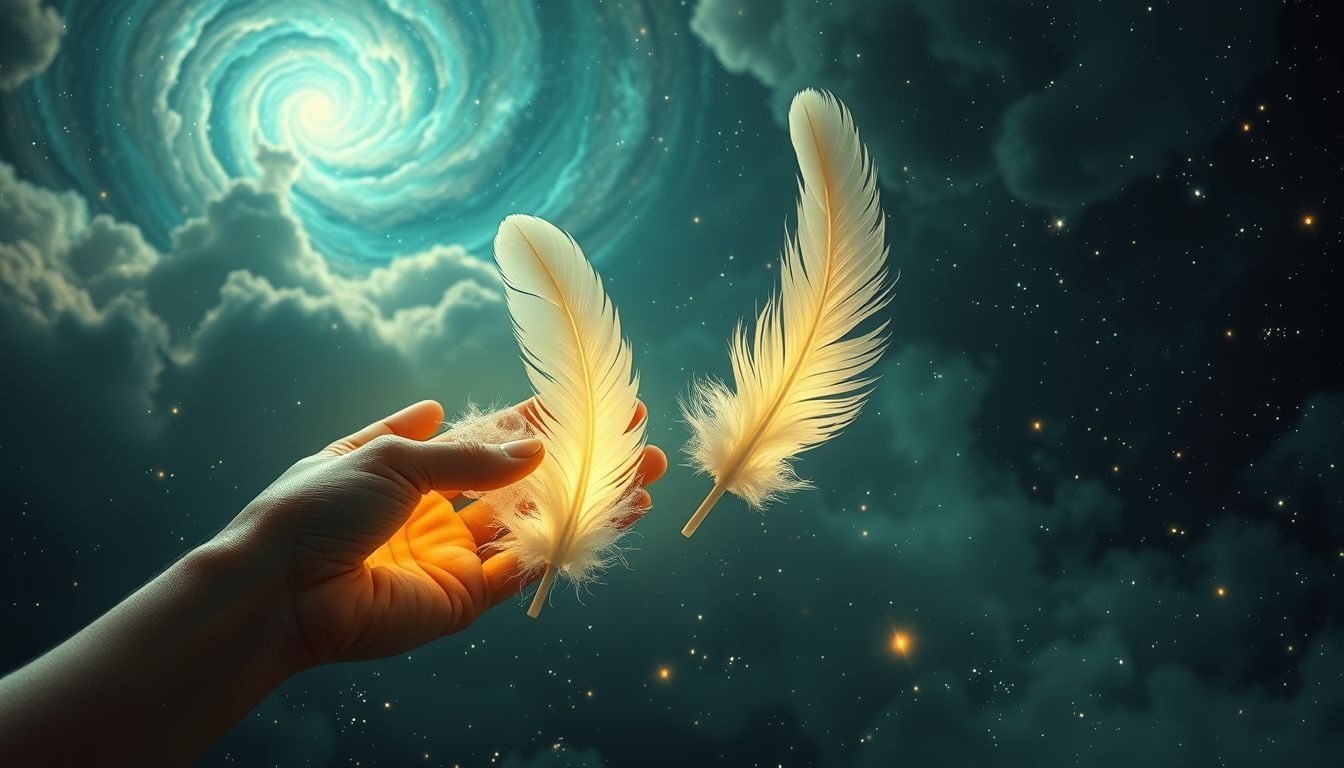 Het schoonmaken van ganzenveren symboliseert zuivering en nieuwe inzichten.