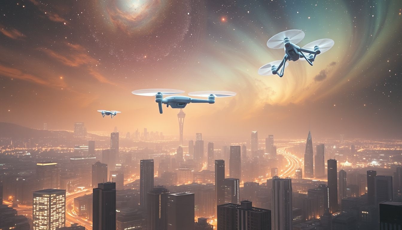 Droom 19 onthult stedelijke controle en vrijheid door dronezicht.