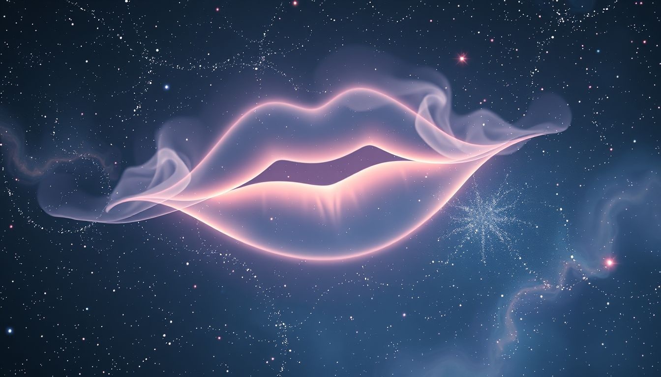 Dunne lippen in dromen symboliseren vaak terughoudendheid in expressie.