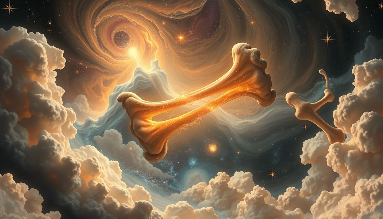 Een gebroken scheenbeen in dromen symboliseert kwetsbaarheid en herstellingsproces.