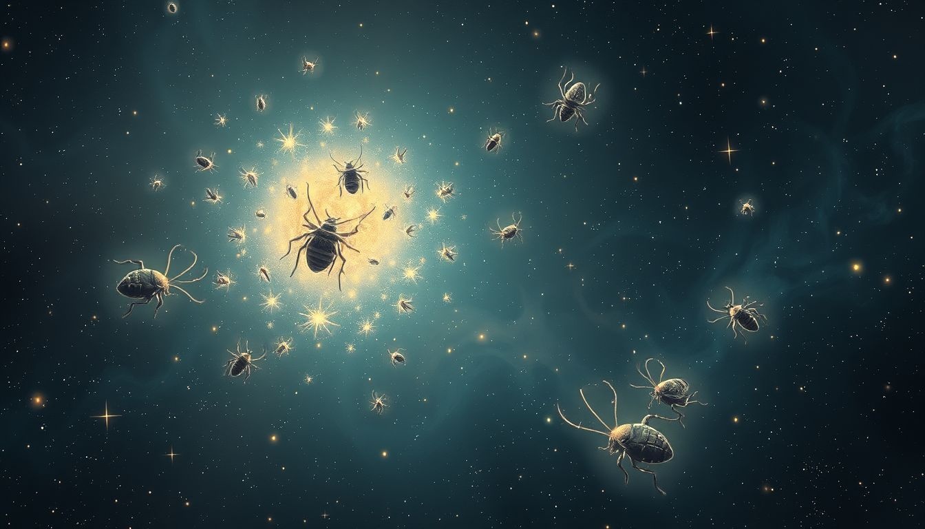 Een plaag van wantsen in huis symboliseert verborgen zorgen en stress.