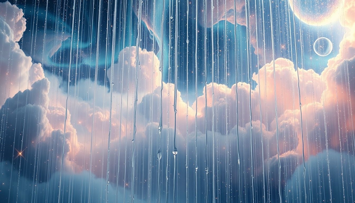 Harde regen in dromen symboliseert vaak emotionele zuivering en vernieuwde kracht.