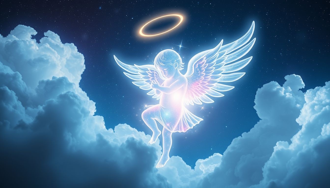 Een beschermengel droom symboliseert heling van je innerlijke kind.
