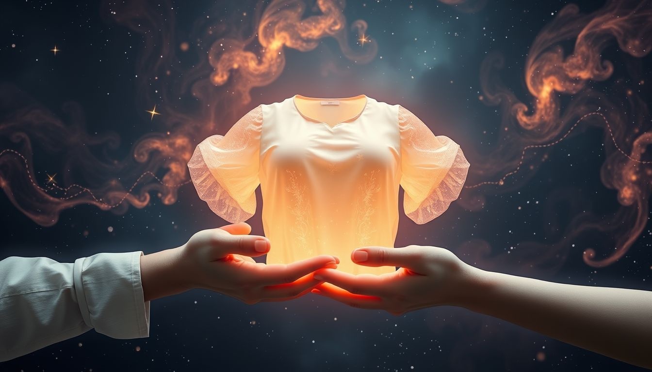 Een blouse cadeau geven symboliseert nieuwe relaties en vertrouwen.