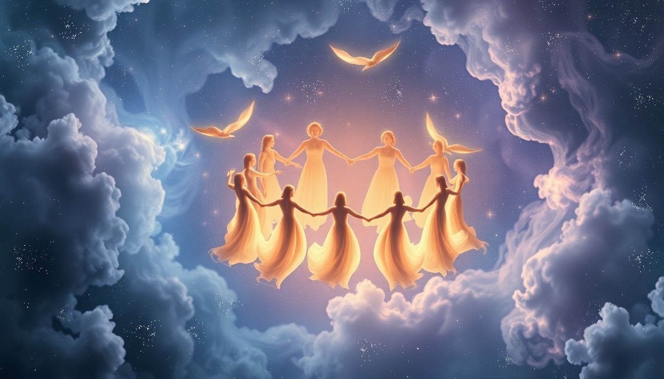 Een ringdans symboliseert diepe verbinding en harmonie tussen mensen.