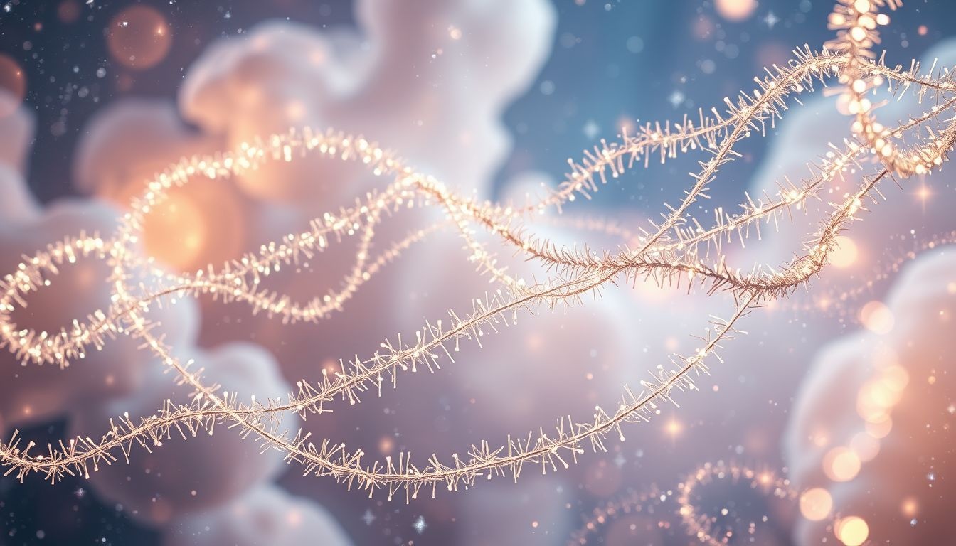 Droomt u over kersttinsel dat geluid maakt, symbool voor vreugde!