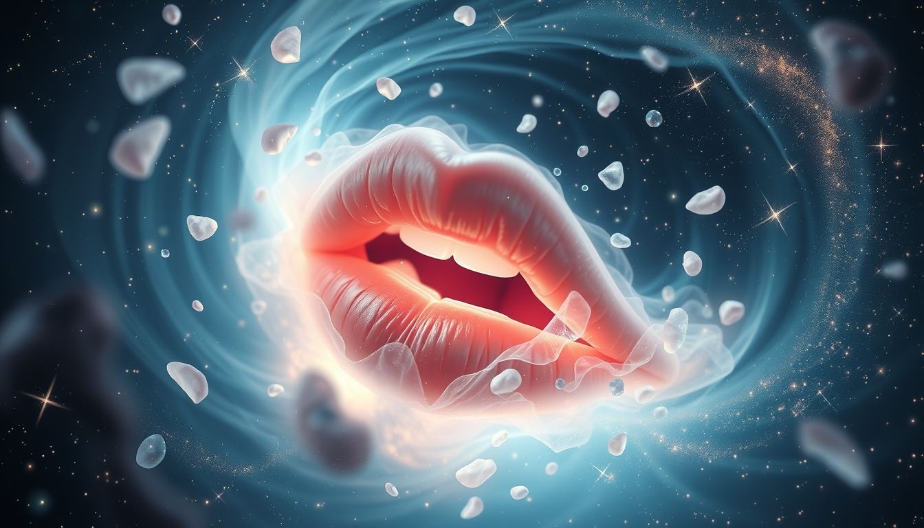 Dromen over verdwijnende lippen symboliseren verloren communicatie en emoties.