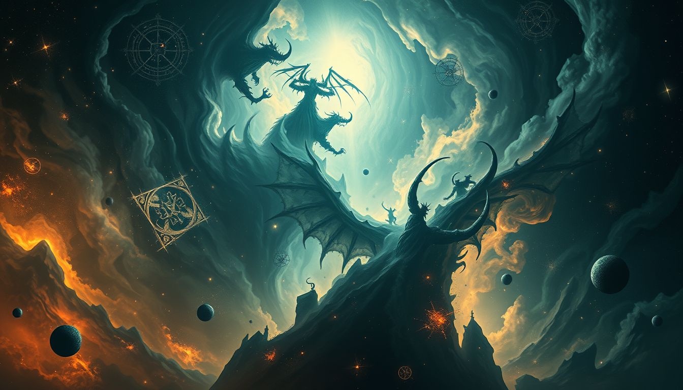 Droom 29: Demonen symboliseren innerlijke angsten en onderdrukte emoties.