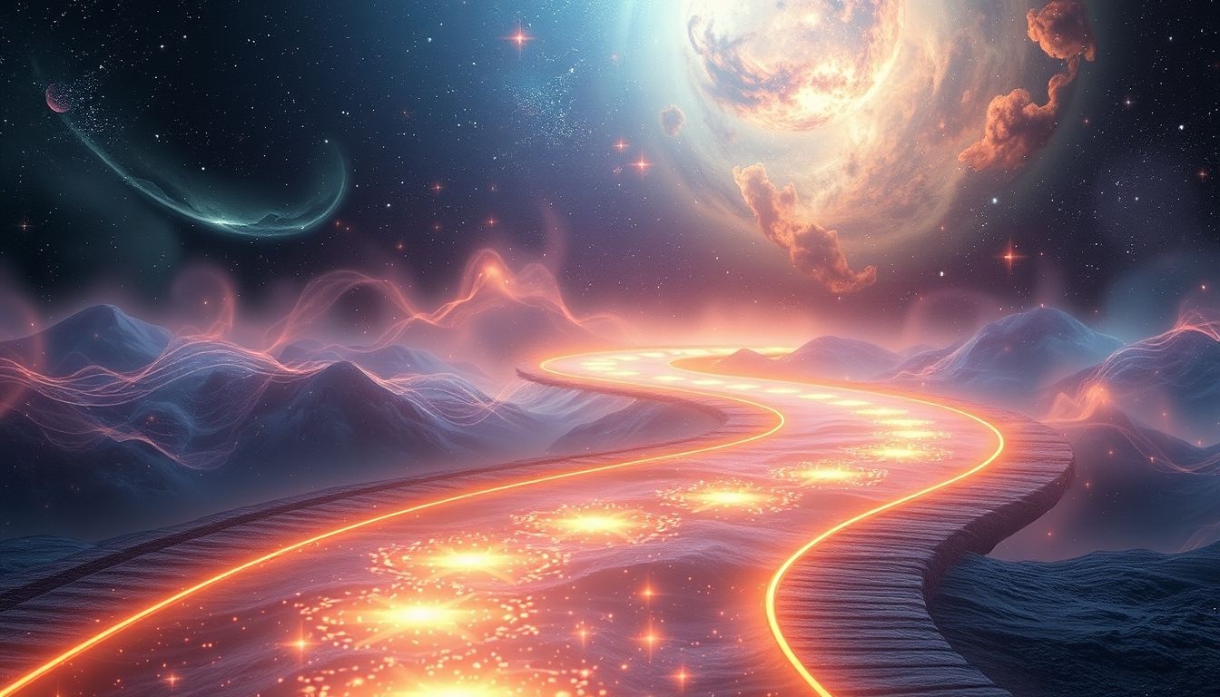 Dromen over vastlijmen van een weg symboliseert vastberadenheid en herstel.