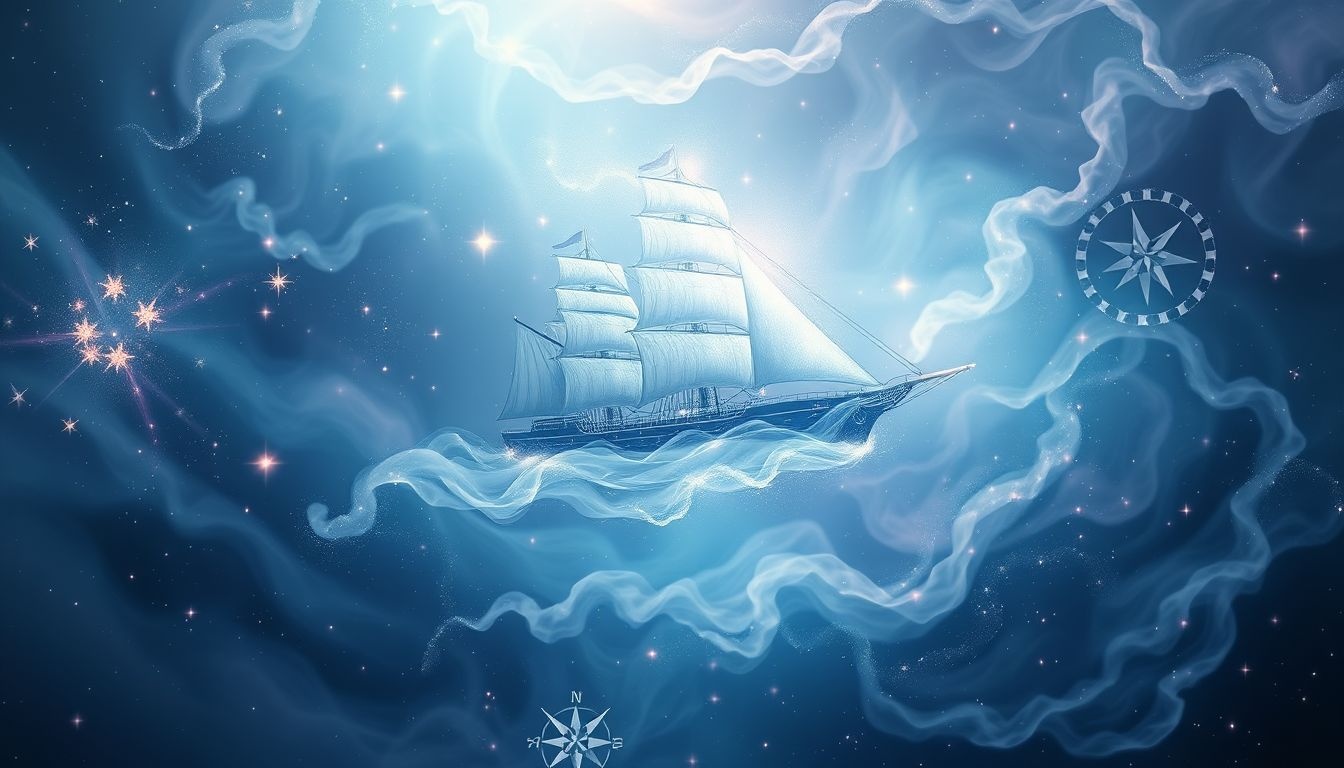 Een zeeschip charteren symboliseert verlangen naar spannende nieuwe avonturen.