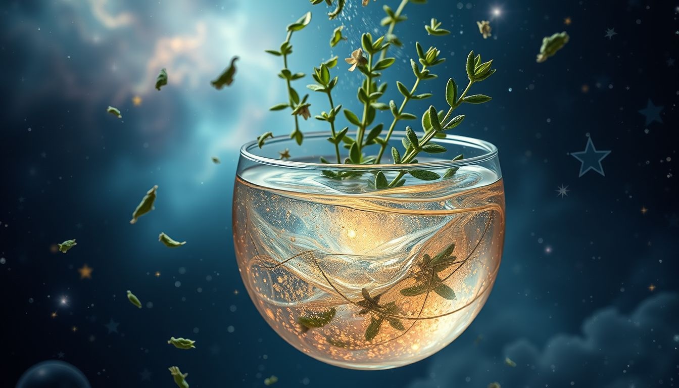 Tijm in dromen symboliseert genezing en spirituele vernieuwing.