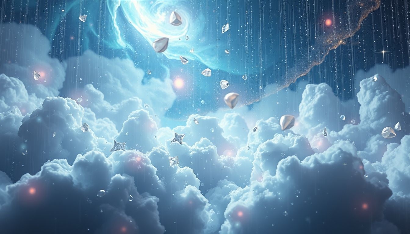 Droom 34 symboliseert vernieuwing door regen en hagel.