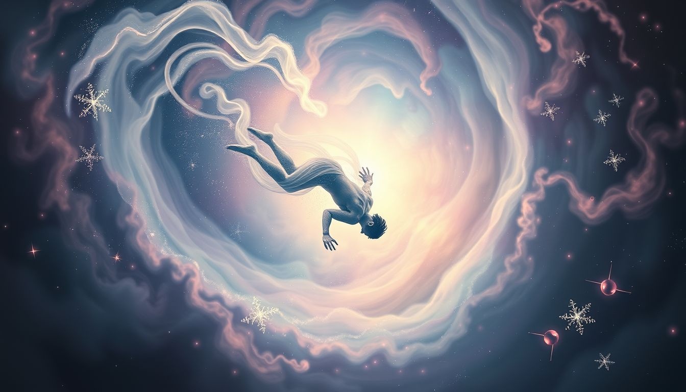 Een duikvlucht symboliseert vaak het loslaten van controle.