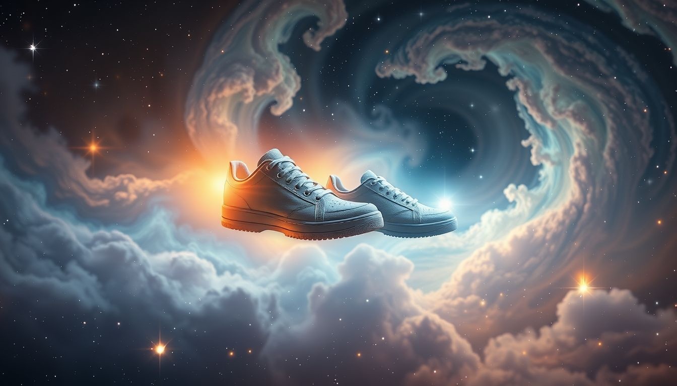 Eén schoen symboliseert verbondenheid, de ander verwijst naar afstand.