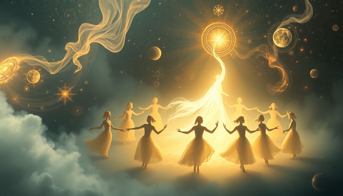 Droom 6 symboliseert leiding nemen in gezamenlijke levenscycli.