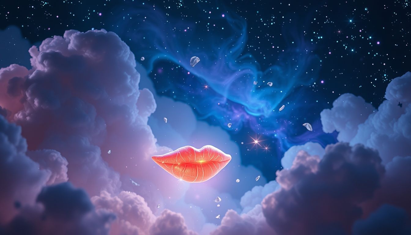 Gebarsten lippen in dromen symboliseren vaak emotionele kwetsbaarheid.