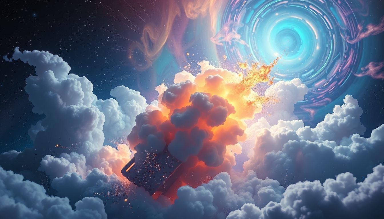 Dynamiet in dromen symboliseert vaak krachtige transformatie en bevrijding.