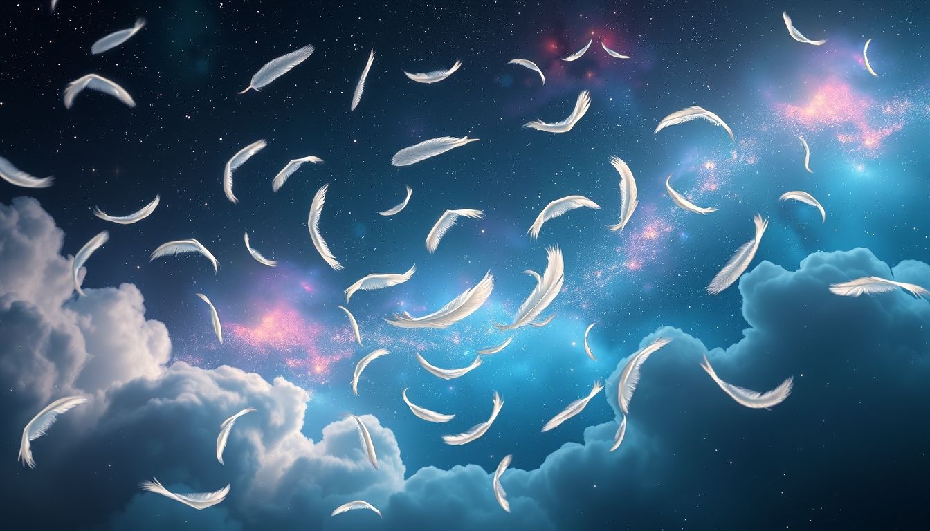 Droom 6 symboliseert verlies van ideeën door wegwaaierende ganzenveren.