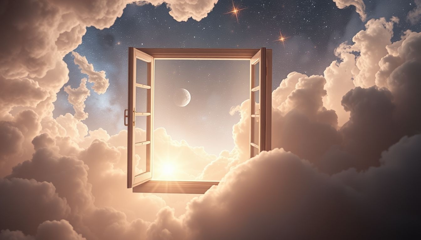 Een raam openen symboliseert nieuwe kansen en frisse perspectieven.