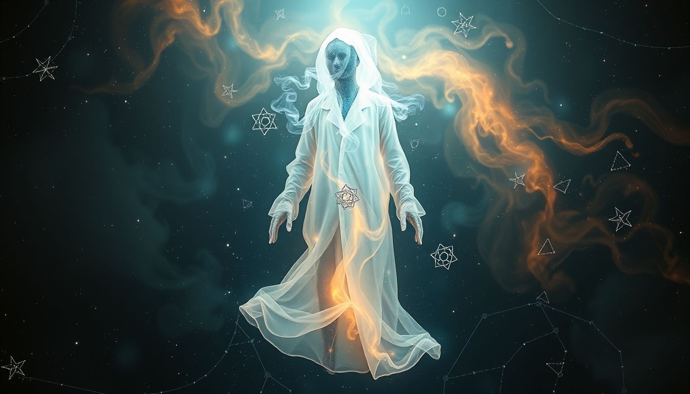 Het dragen van een laboratoriumjas symboliseert controle over emoties.