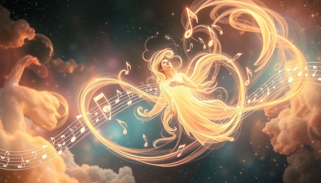 Een tenor die vreemd zingt symboliseert onuitgesproken emoties en verwarring.