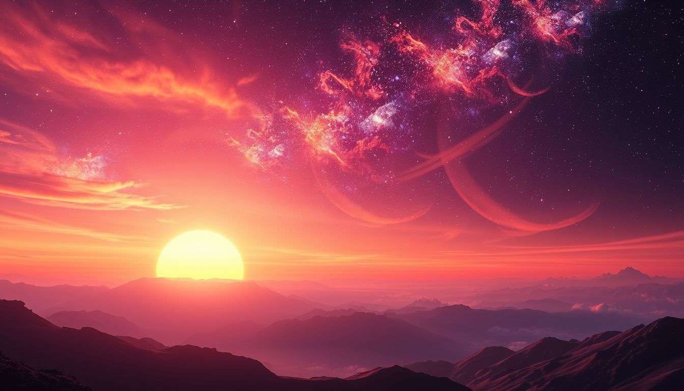 Een zonsondergang in dromen symboliseert vaak innerlijke rust en afsluiting.