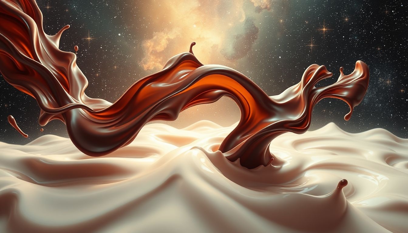 Dromen over chocola verdunnen symboliseert het verzachten van emoties.