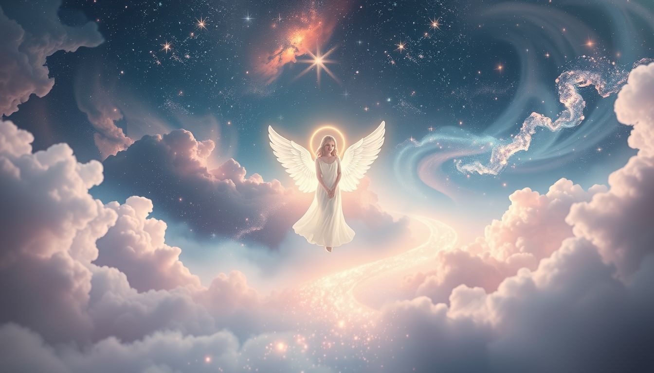 Een beschermengel in je droom symboliseert innerlijke leiding en veiligheid.