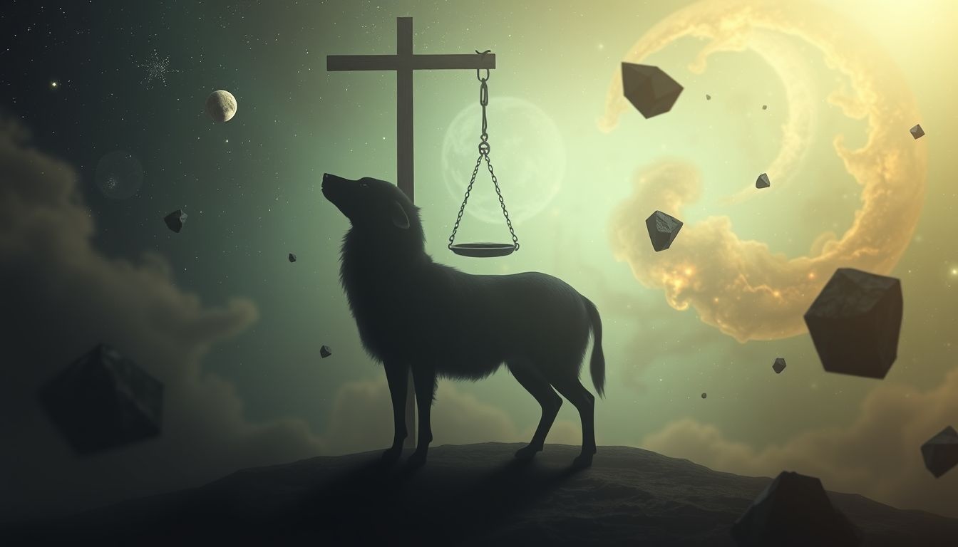 Een guillotine-droom met een dier symboliseert innerlijk conflict.